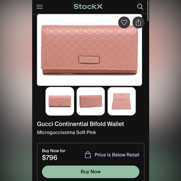 GUCCI Leather Embossed Wallet - Picture 12 of 12